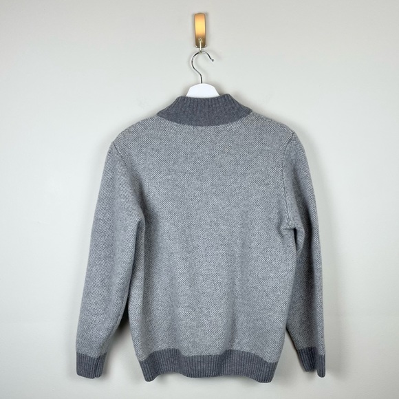 Vintage Luca Nobili Wool Mock Neck Sweater Size Large - Picture 2 of 4